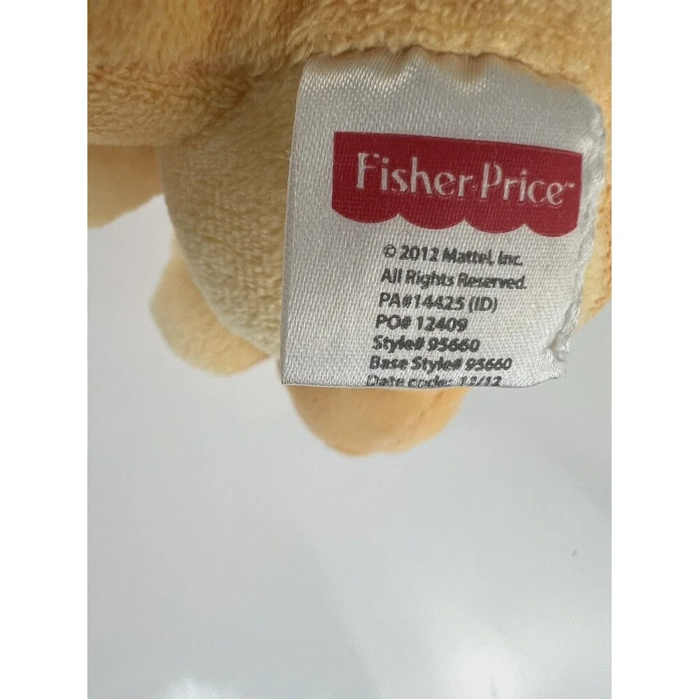 Fisher Price Plush Snugamonkey Stuffed Animal Lovey Cuddle Lion Lovey Baby Toy